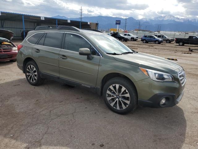  SUBARU OUTBACK 2016 Zielony