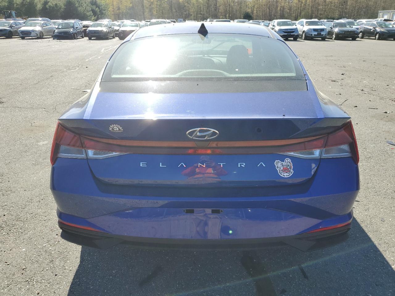 2021 Hyundai Elantra Se VIN: 5NPLL4AG7MH052189 Lot: 55026615