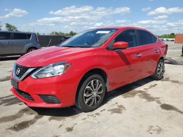  NISSAN SENTRA 2016 Red