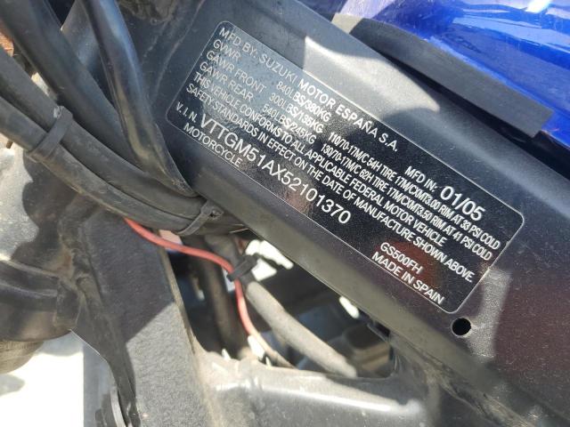 2005 SUZUKI GS500 FK