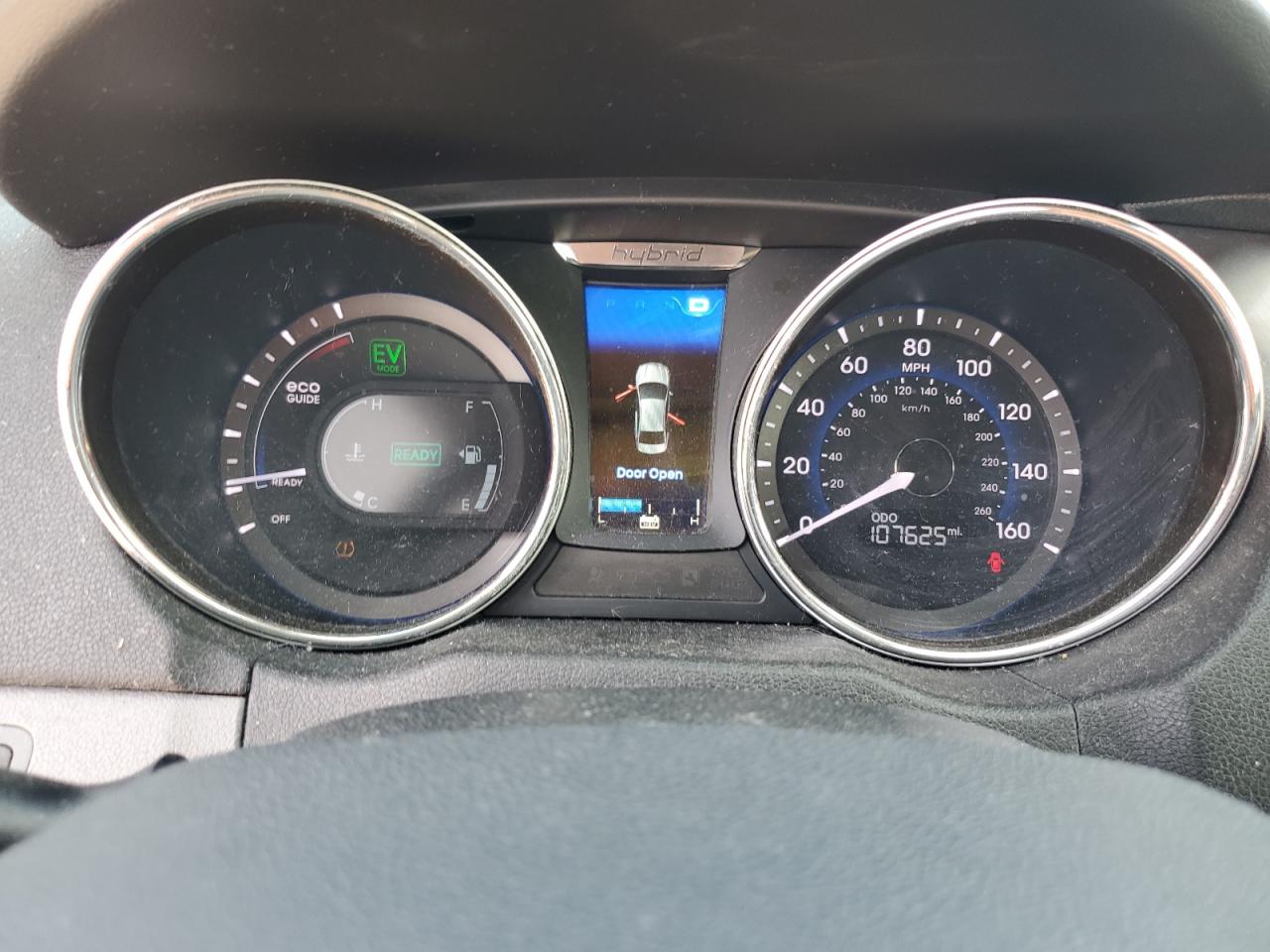 2013 Hyundai Sonata Hybrid VIN: KMHEC4A4XDA097810 Lot: 54942095