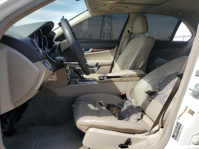  MERCEDES-BENZ C-CLASS 2012 Білий