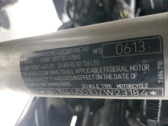 2013 BMW R1200 RT