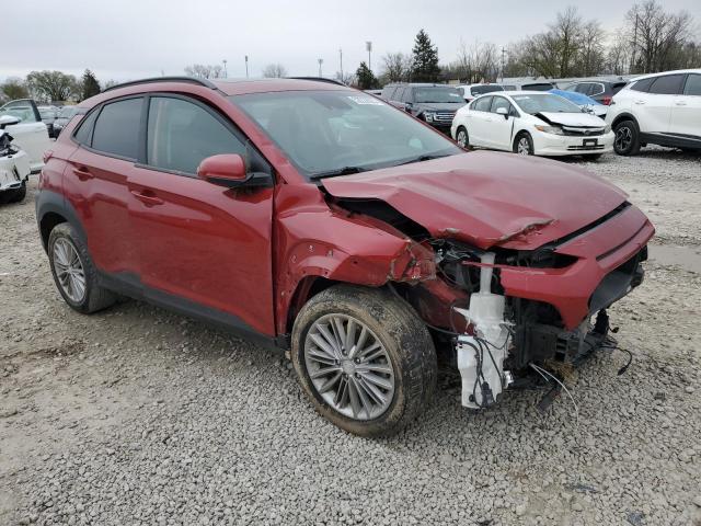  HYUNDAI KONA 2018 Czerwony