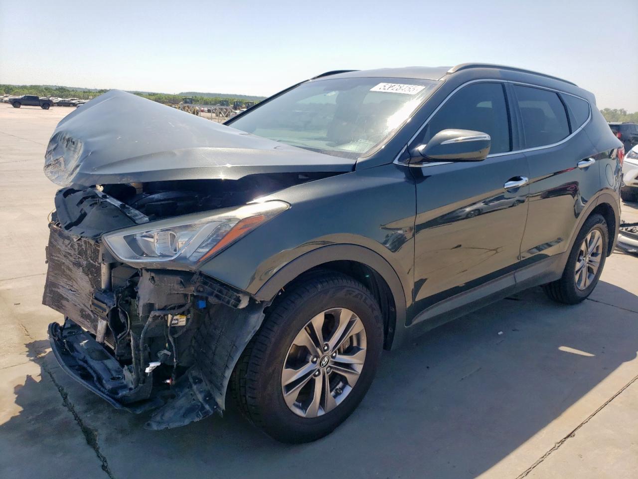 2014 Hyundai Santa Fe Sport продається в Grand Prairie, TX - Front End