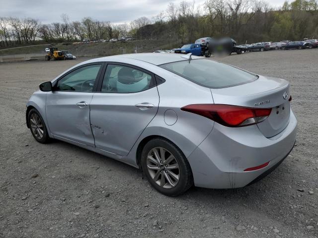  HYUNDAI ELANTRA 2014 Srebrny