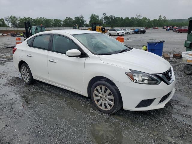  NISSAN SENTRA 2018 Білий