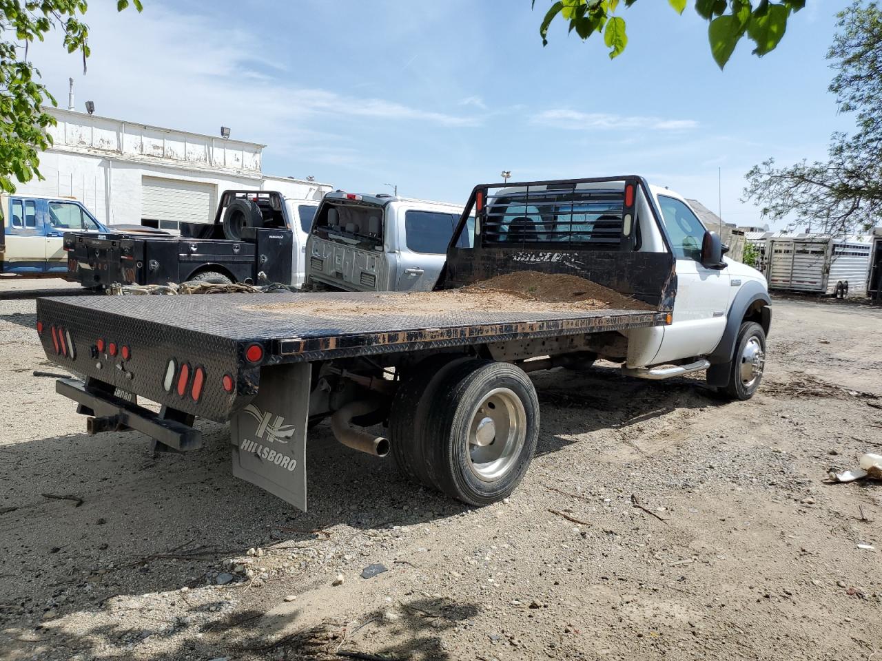 2005 Ford F450 Super Duty white other diesel 1FDXF46P25ED37784 photo #4