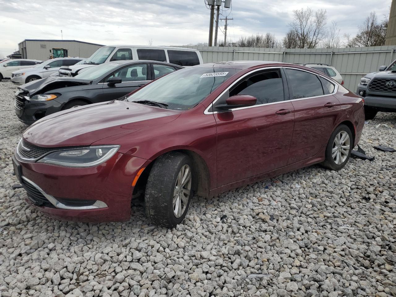 2016 Chrysler 200 Limited zu verkaufen in Wayland, MI - Front End