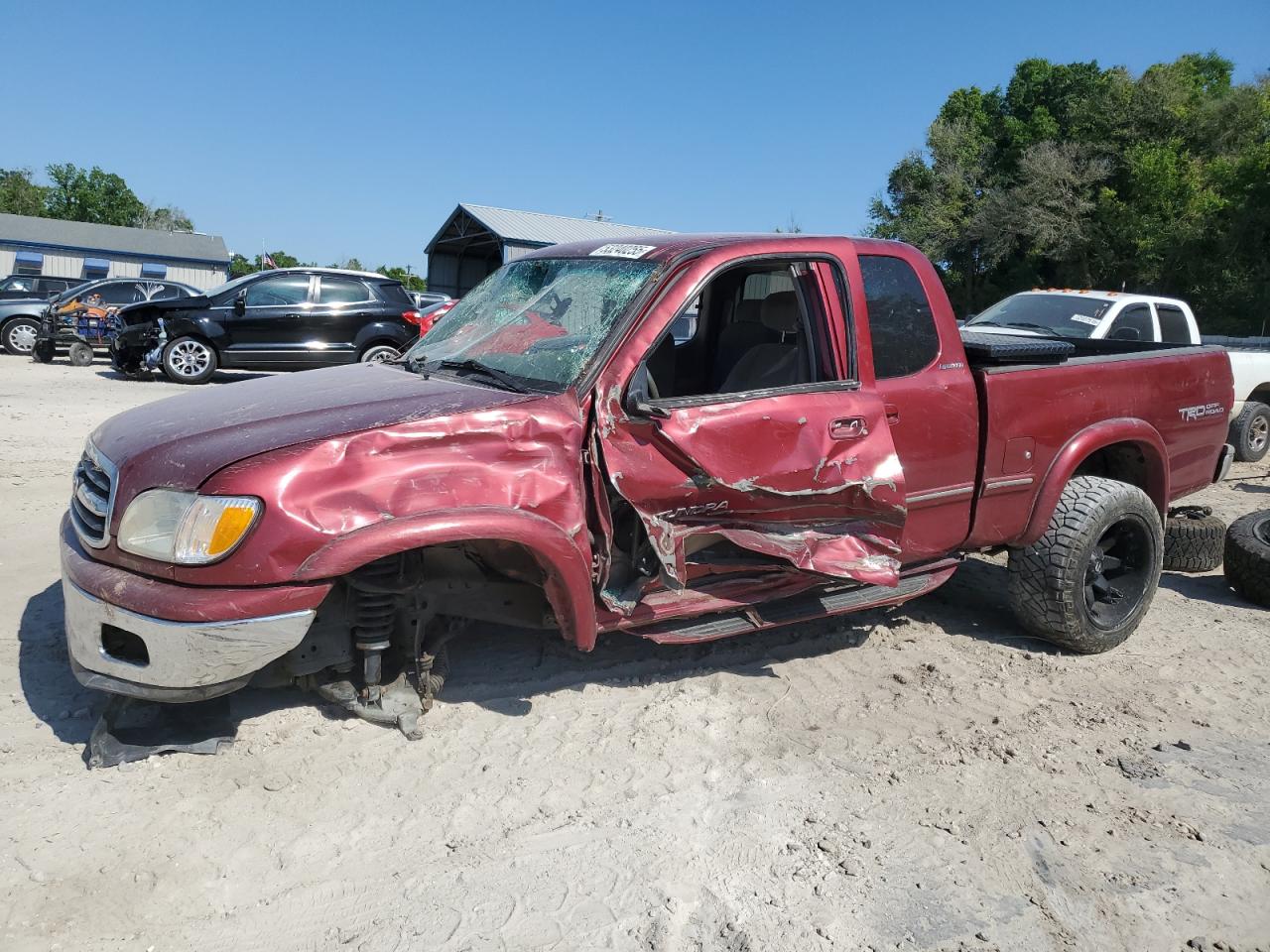2001 Toyota Tundra Access Cab Limited for Sale in Midway, FL - Rollover