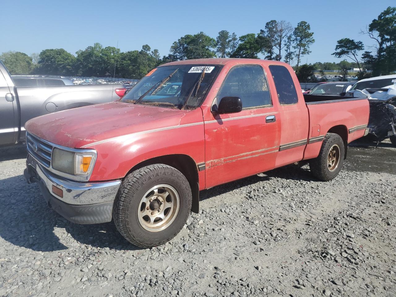 1996 Toyota T100 Xtracab en Venta en Byron, GA - Front End