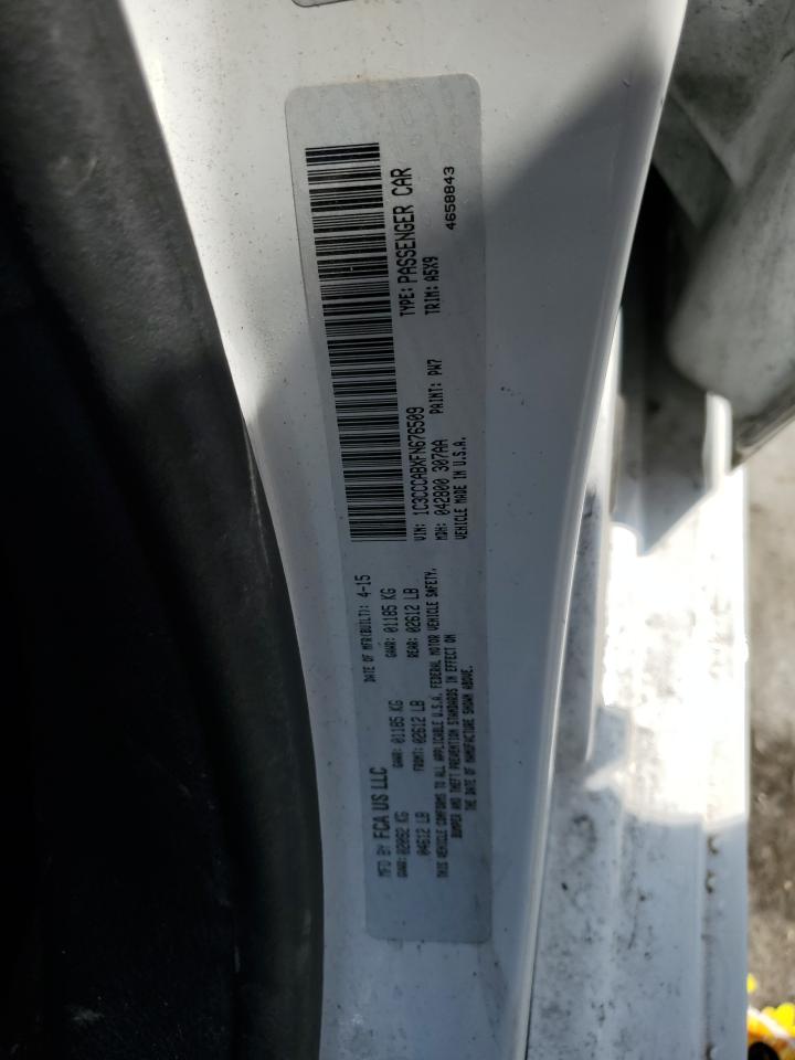 2015 Chrysler 200 Limited VIN: 1C3CCCABXFN676509 Lot: 54914655