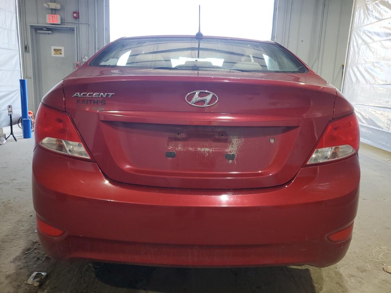 2017 Hyundai Accent Se VIN: KMHCT4AE9HU376153 Lot: 54663125