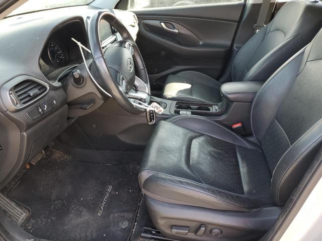  HYUNDAI ELANTRA 2018 Srebrny