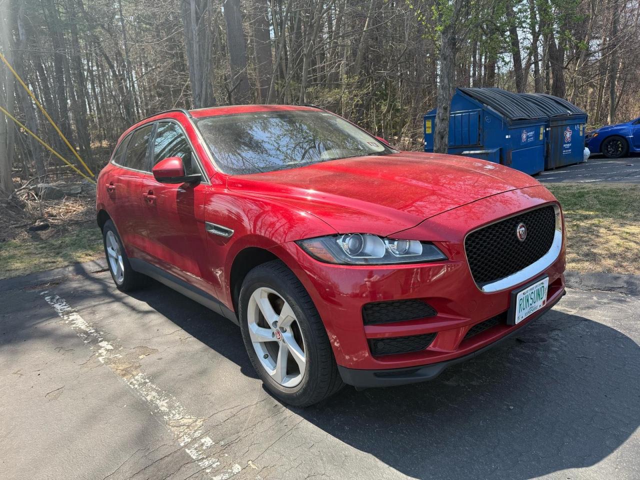 2017 Jaguar F-Pace Premium продається в North Billerica, MA - Normal Wear