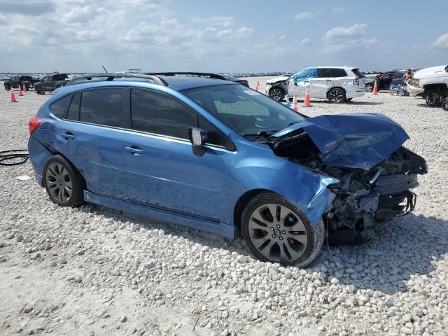  SUBARU IMPREZA 2015 Blue