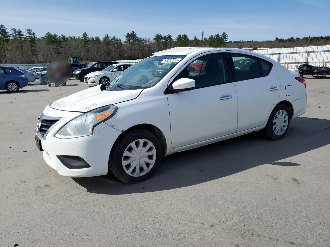 2016 Nissan Versa S на продаже в Windham, ME - Front End