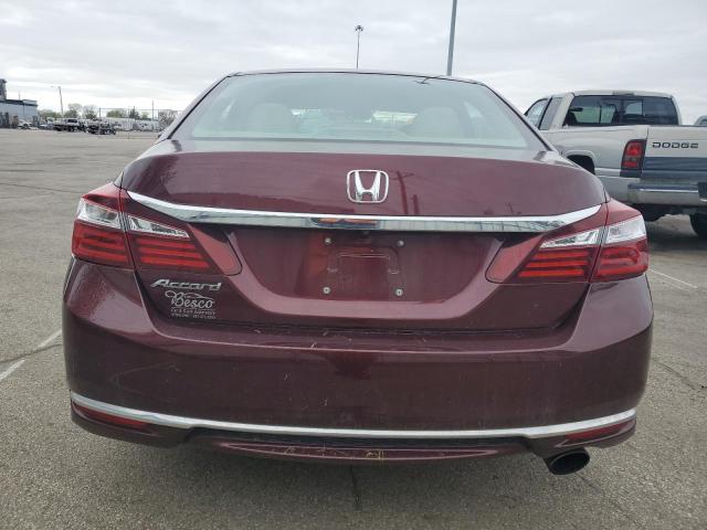  HONDA ACCORD 2016 Burgundy