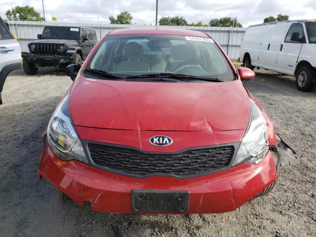  KIA RIO 2013 Красный