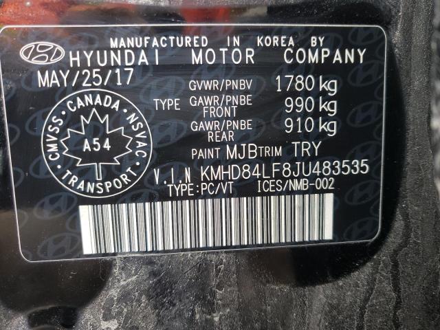 2018 HYUNDAI ELANTRA SEL  