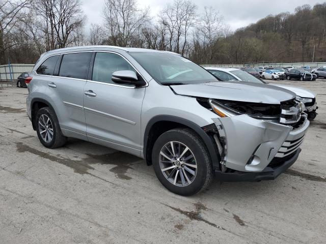  TOYOTA HIGHLANDER 2017 Сріблястий