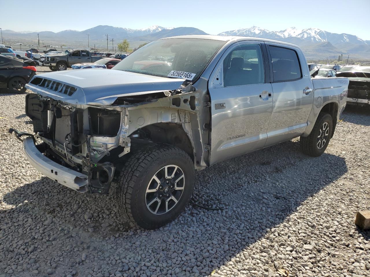 2021 Toyota Tundra Crewmax Limited продається в Magna, UT - Front End