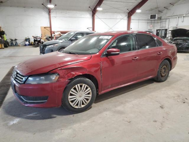  VOLKSWAGEN PASSAT 2015 Красный