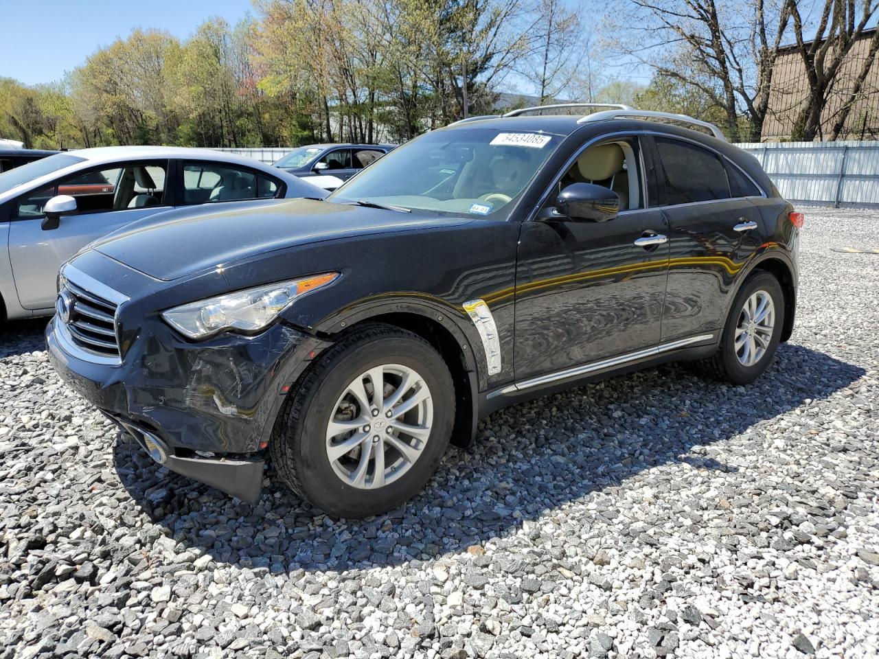 2012 Infiniti Fx35 de vânzare în North Billerica, MA - Front End