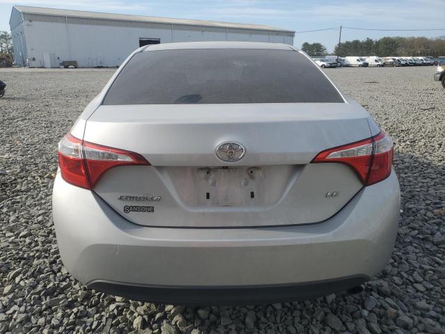  TOYOTA COROLLA 2016 Silver