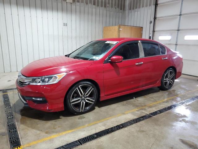  HONDA ACCORD 2016 Red