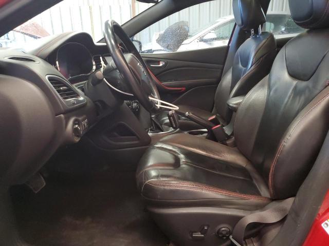  DODGE DART 2015 Czerwony
