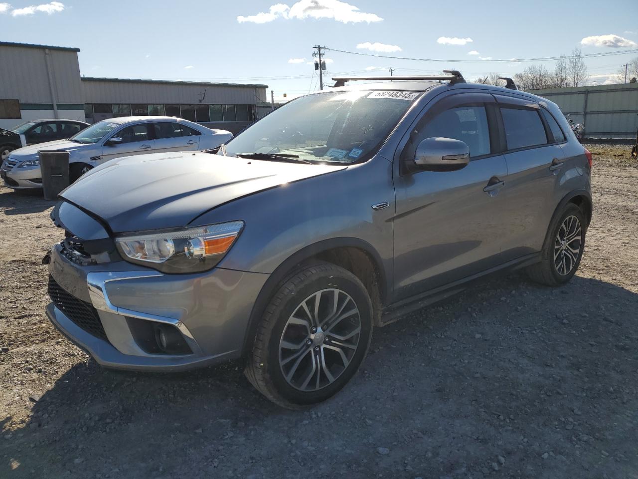 2016 Mitsubishi Outlander Sport Es للبيع في Leroy، NY - Front End