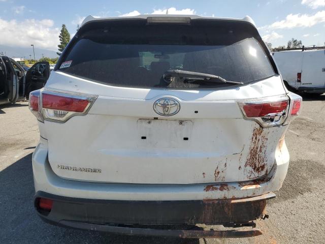  TOYOTA HIGHLANDER 2015 Білий
