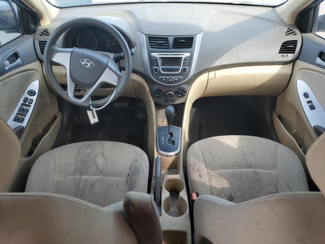 Sedans HYUNDAI ACCENT 2014 Granatowy
