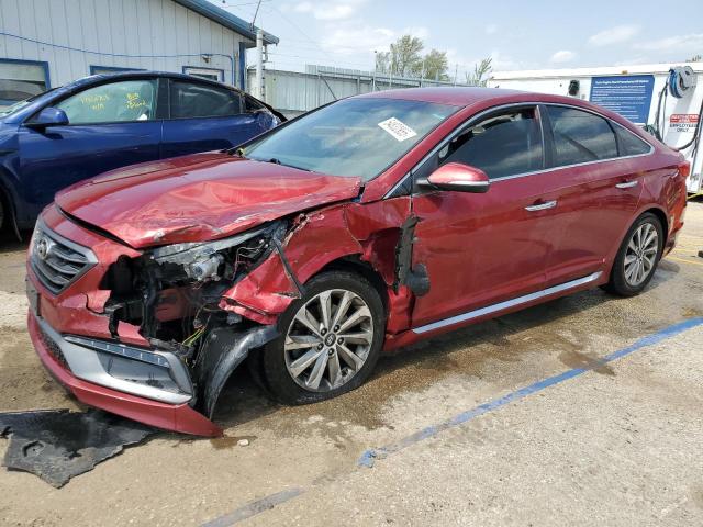  HYUNDAI SONATA 2015 Burgundy