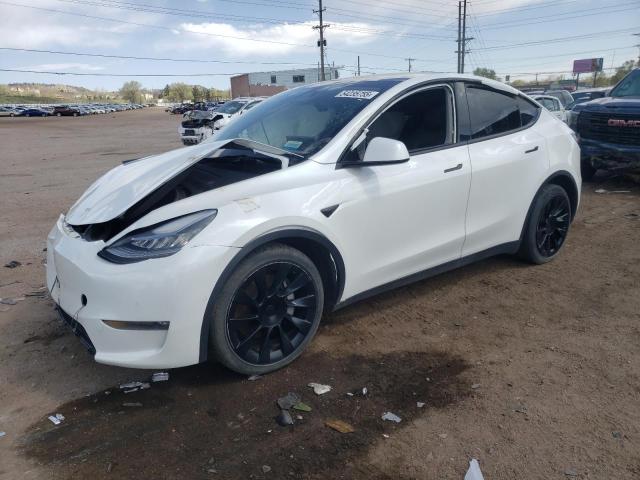  TESLA MODEL Y 2021 Белы