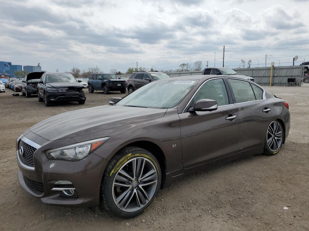 2015 Infiniti Q50 Base VIN: JN1BV7AR4FM407730 Lot: 53405565