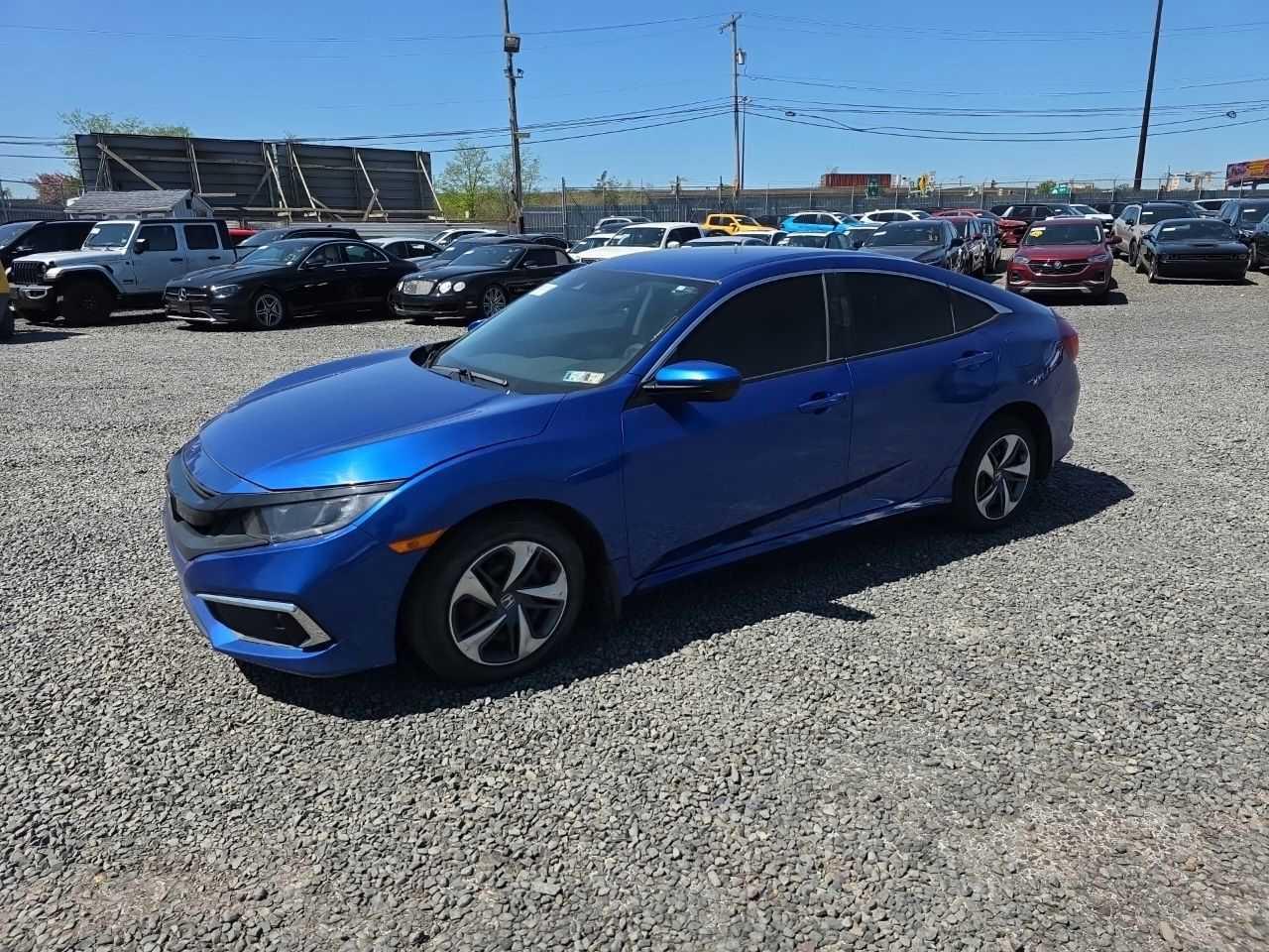2020 Honda Civic Lx იყიდება Hillsborough-ში, NJ - Water/Flood