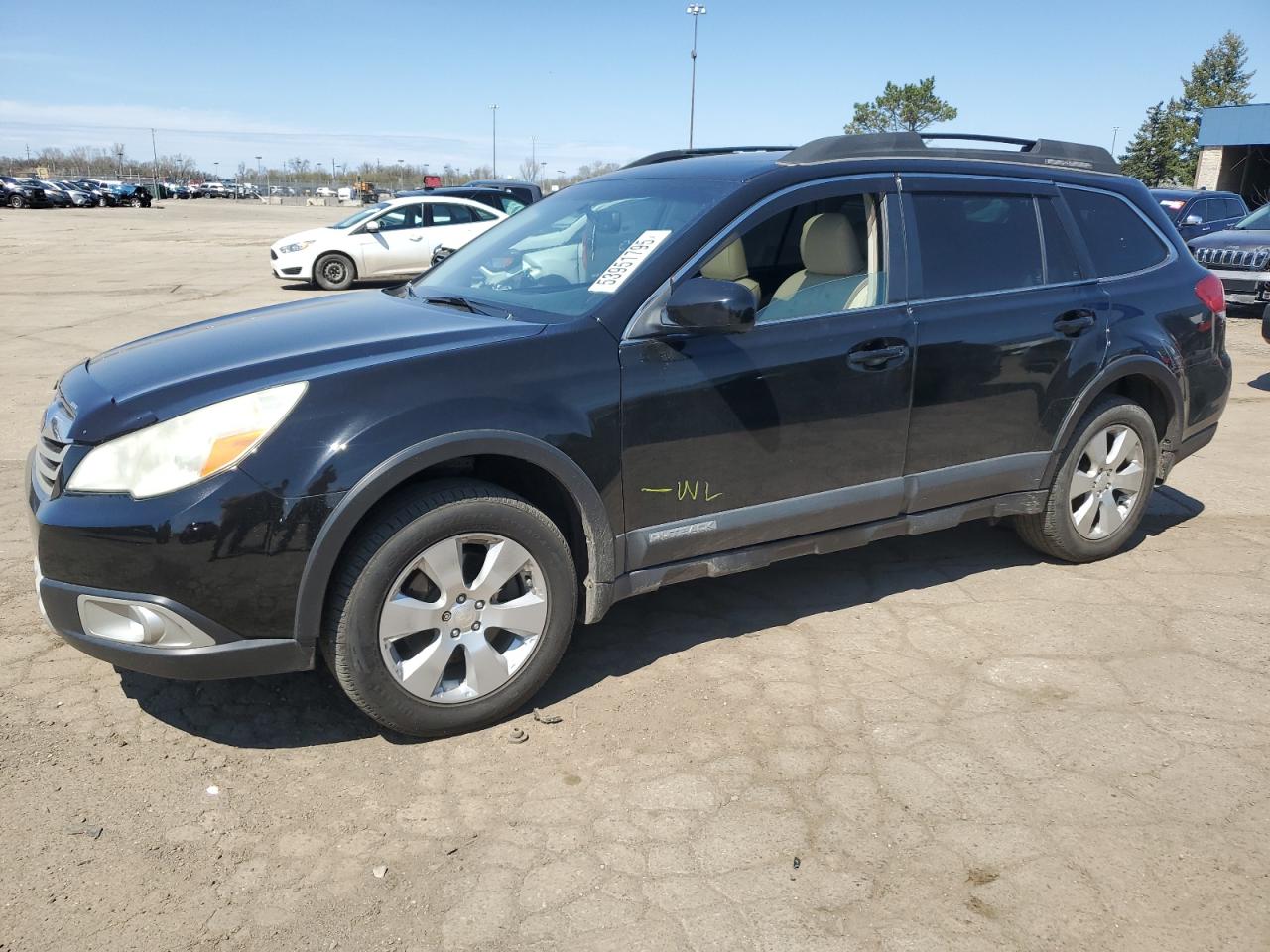 2011 Subaru Outback 3.6R Limited zu verkaufen in Woodhaven, MI - Water/Flood