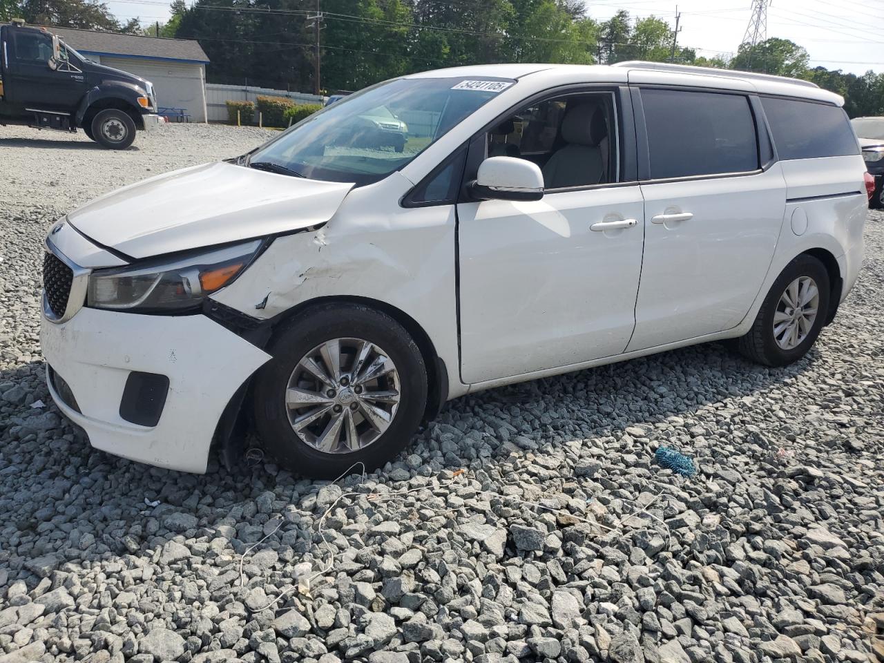2017 Kia Sedona Lx de vânzare în Mebane, NC - Front End
