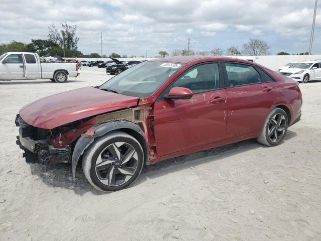  HYUNDAI ELANTRA 2023 Red