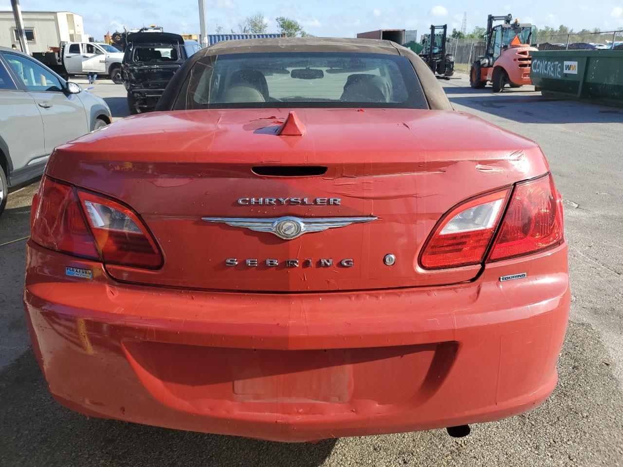 2010 Chrysler Sebring Touring VIN: 1C3BC5EDXAN172523 Lot: 51661625