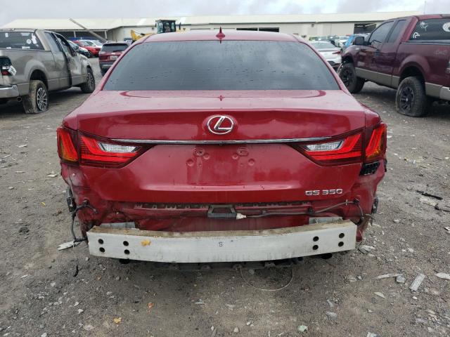  LEXUS GS350 2013 Czerwony