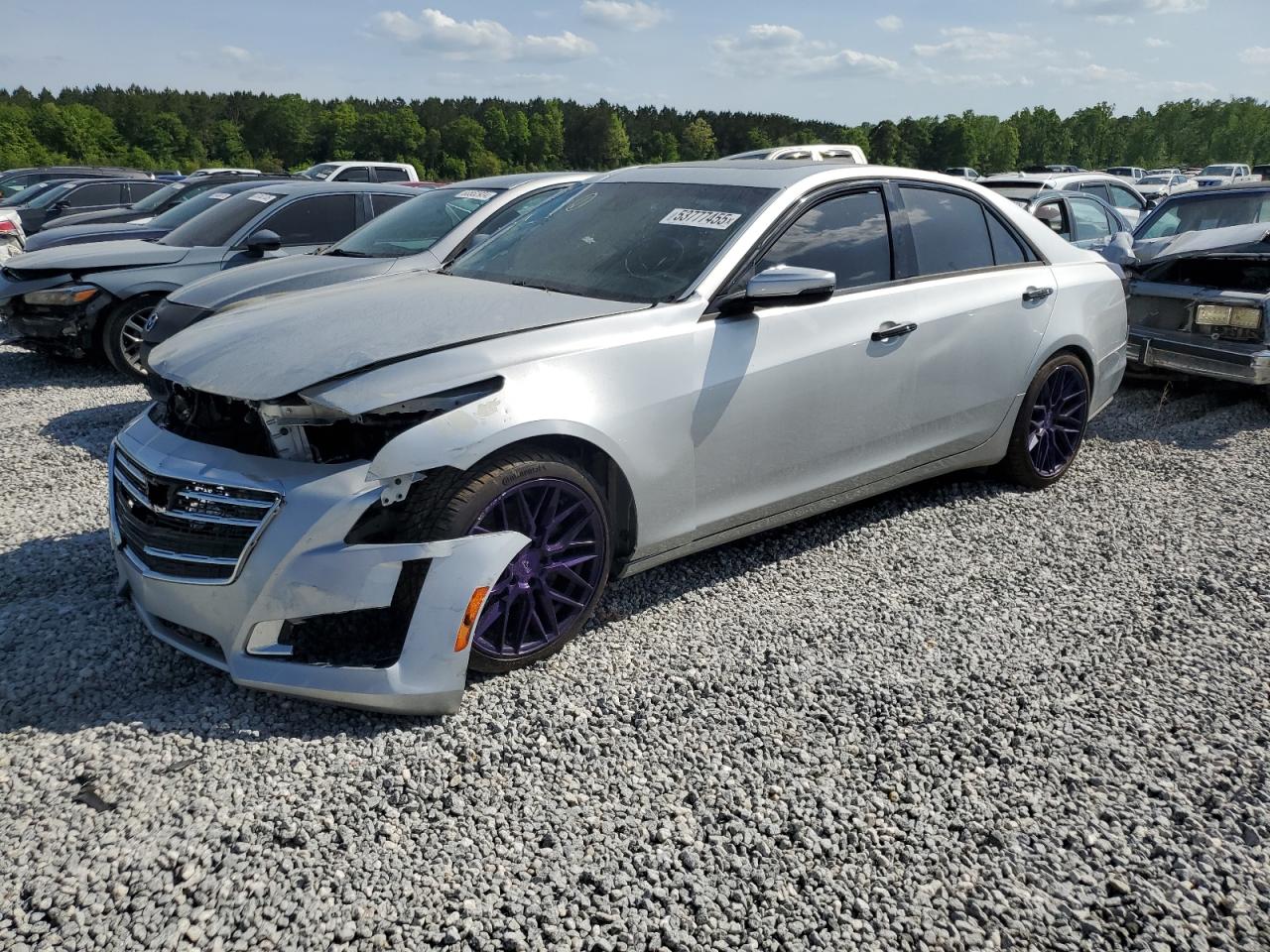 2017 Cadillac Cts Luxury de vânzare în Spartanburg, SC - Front End