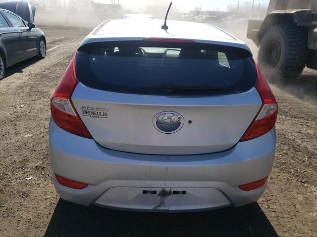 Хетчбеки HYUNDAI ACCENT 2016 Сріблястий