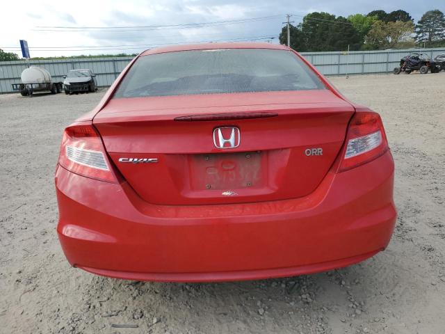 Coupet HONDA CIVIC 2013 Czerwony