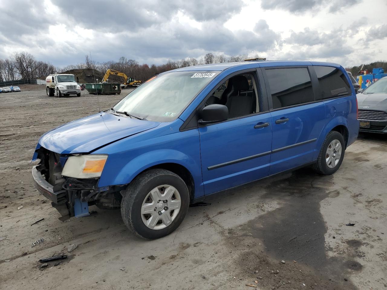 2008 Dodge Grand Caravan Se للبيع في Duryea، PA - Front End