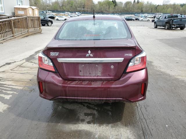  MITSUBISHI MIRAGE 2021 Maroon