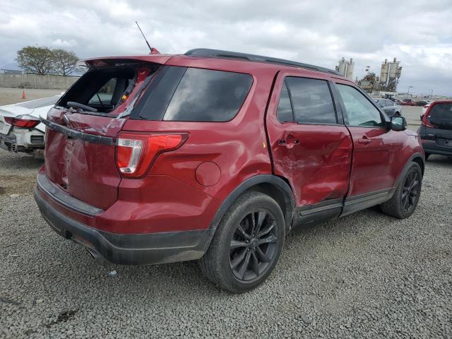  FORD EXPLORER 2018 Красный