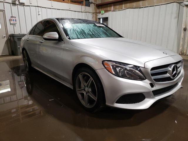  MERCEDES-BENZ C-CLASS 2015 Серебристый
